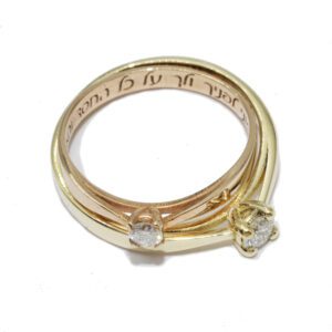 עיצוב אישי טבעת אירוסין תכשיטים מיוחדים custom made ring engagement jewelry from israel