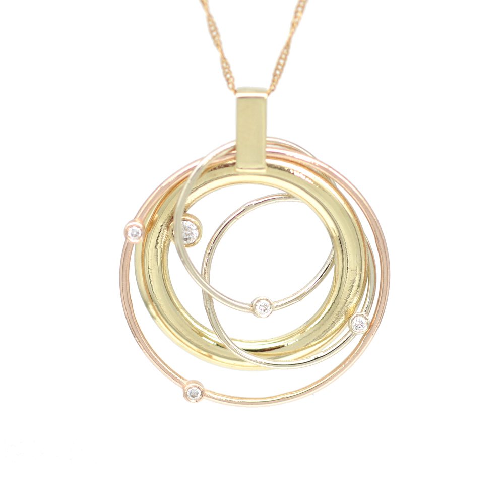 golden hoops rose gold white gold diamonds